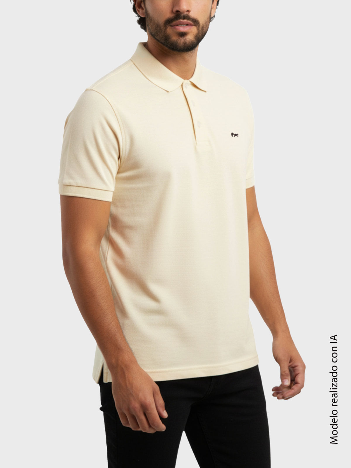 Polo Unicolor Premium de Algodón para Hombre 46433