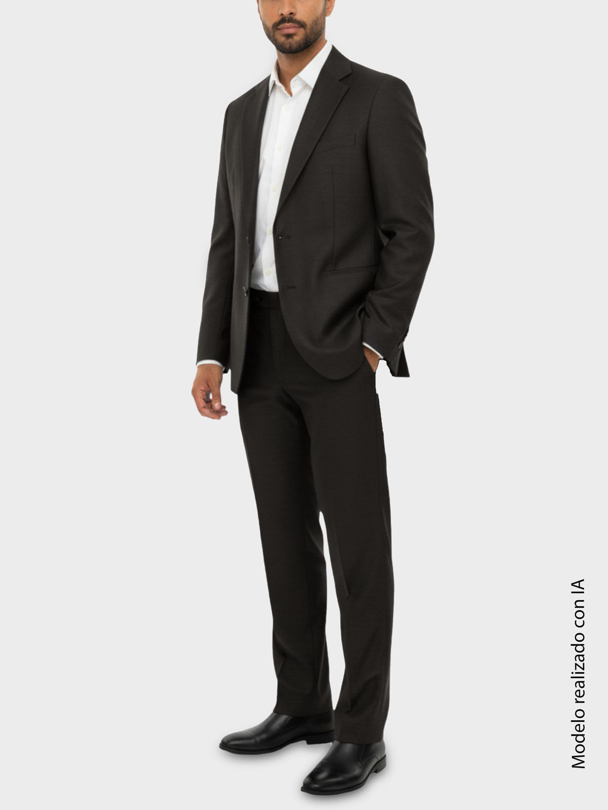 Traje Unicolor Semi Slim Fit para Hombre 14049