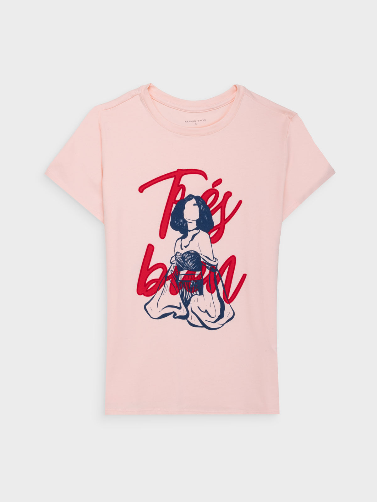 Camiseta Estampada para Mujer 49377