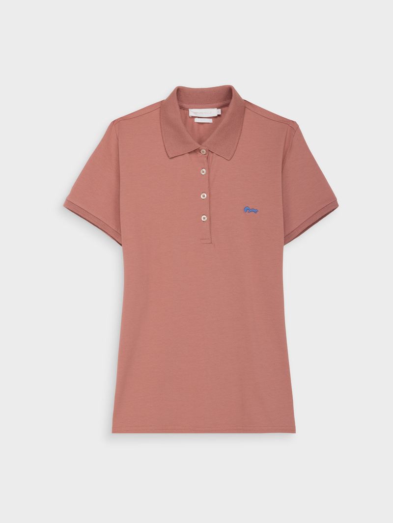 Polo para Mujer Algodón Silueta Slim Fit