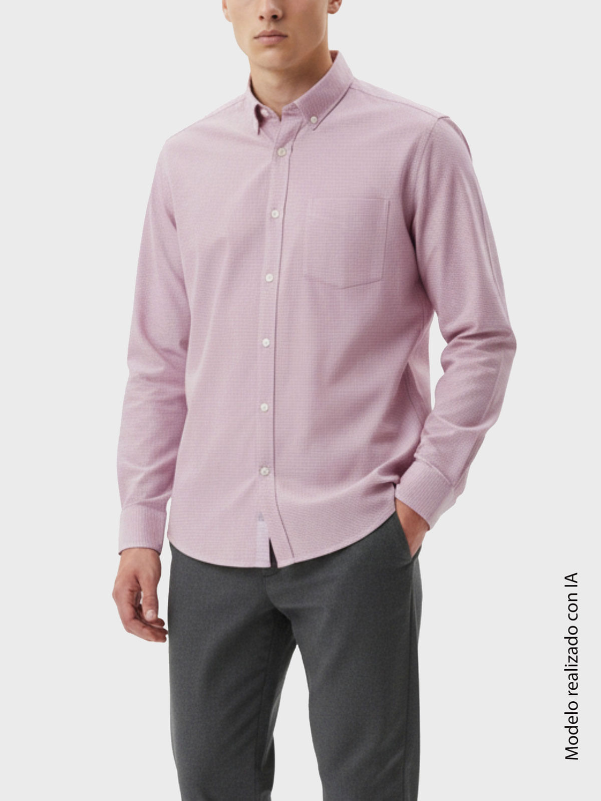 Camisa Casual Cuadros para Hombre 14448