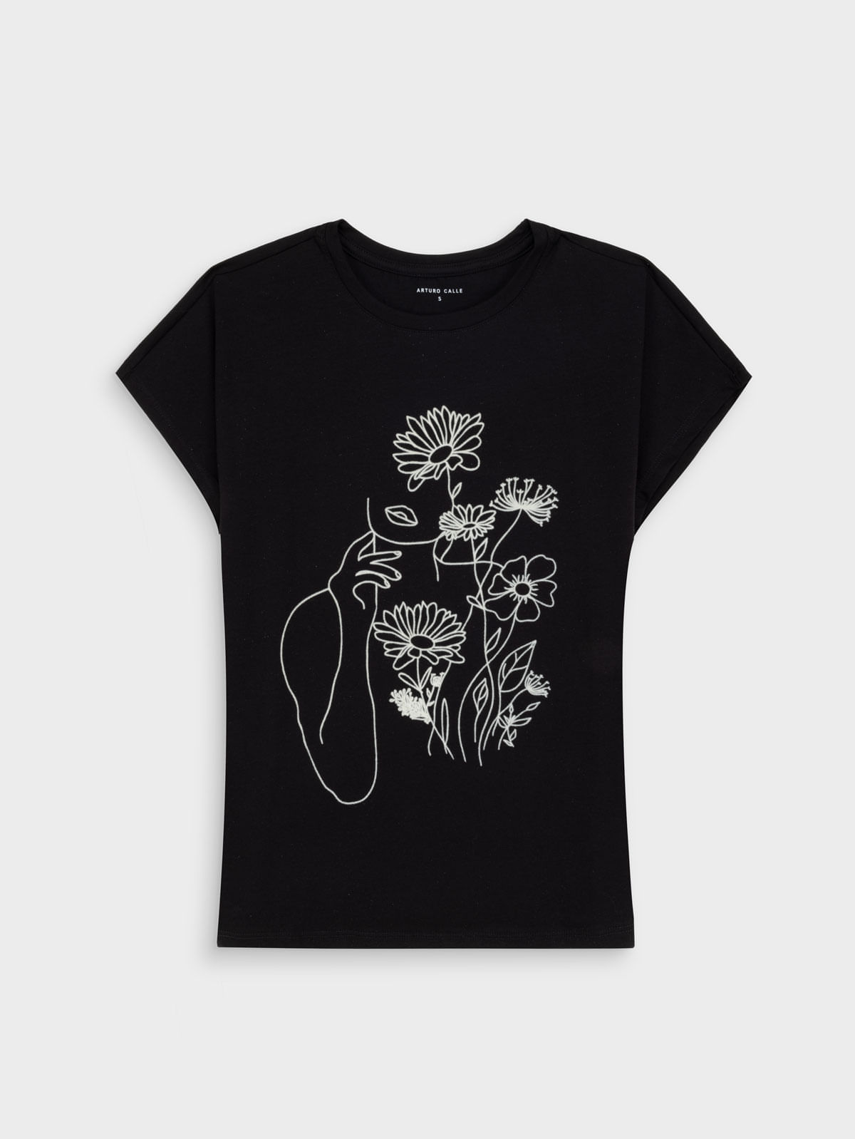Camiseta Estampada para Mujer 49386