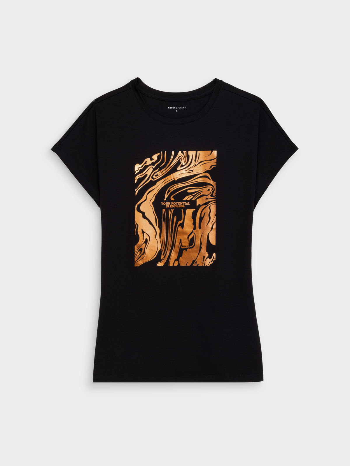 Camiseta Estampada para Mujer 49369