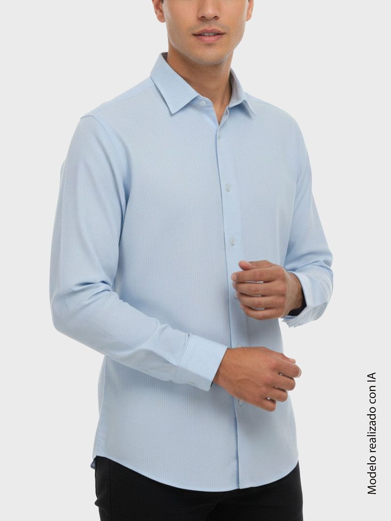 Camisa A Cuadros para Hombre 50115