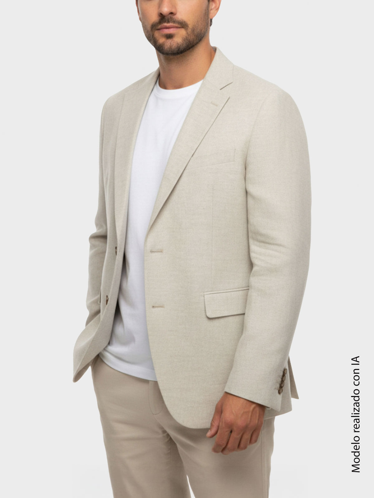 Blazer Business en Lino para Hombre 51206