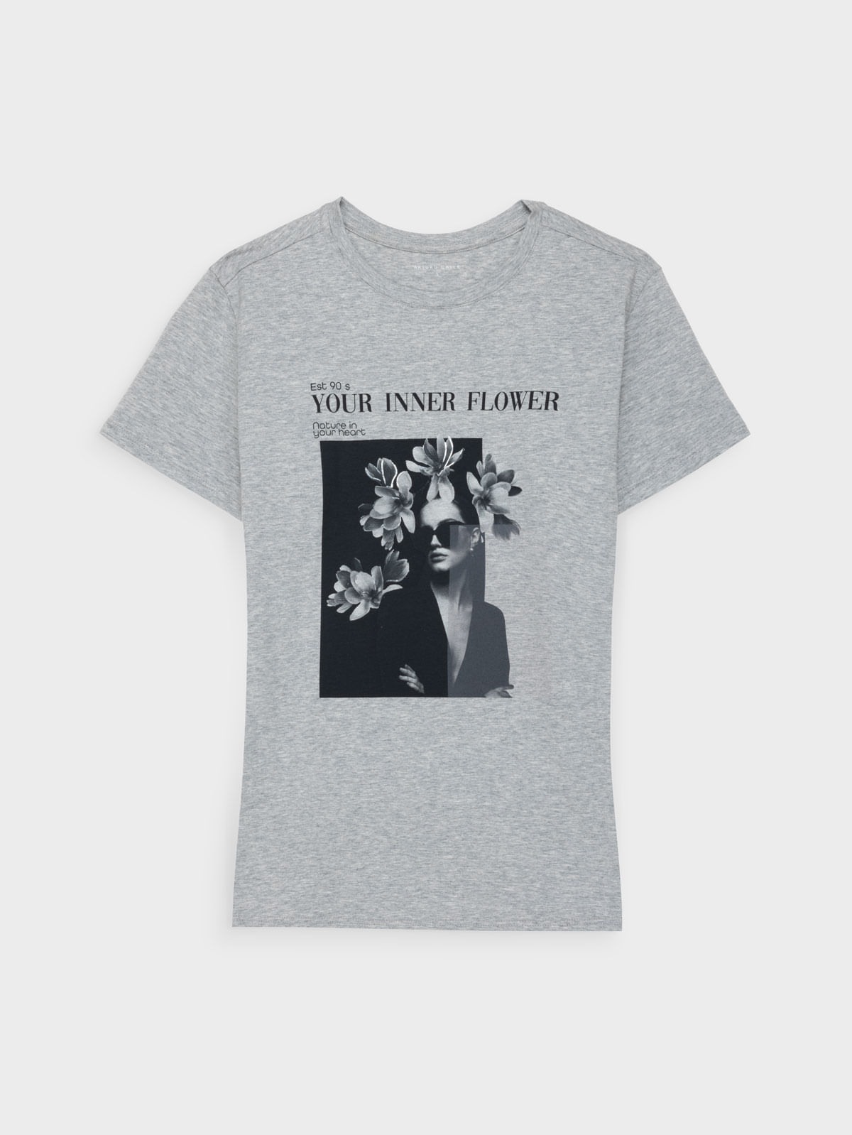 Camiseta Estampada para Mujer 49378