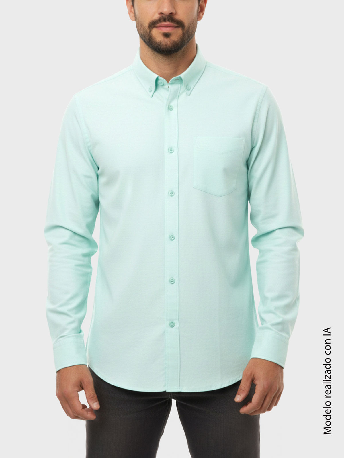 Camisa Manga Larga para Hombre 13746