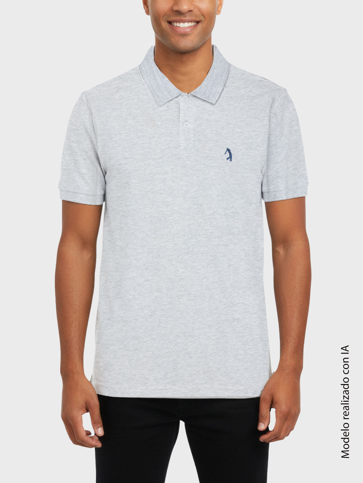 Polo Unicolor para Hombre 14467