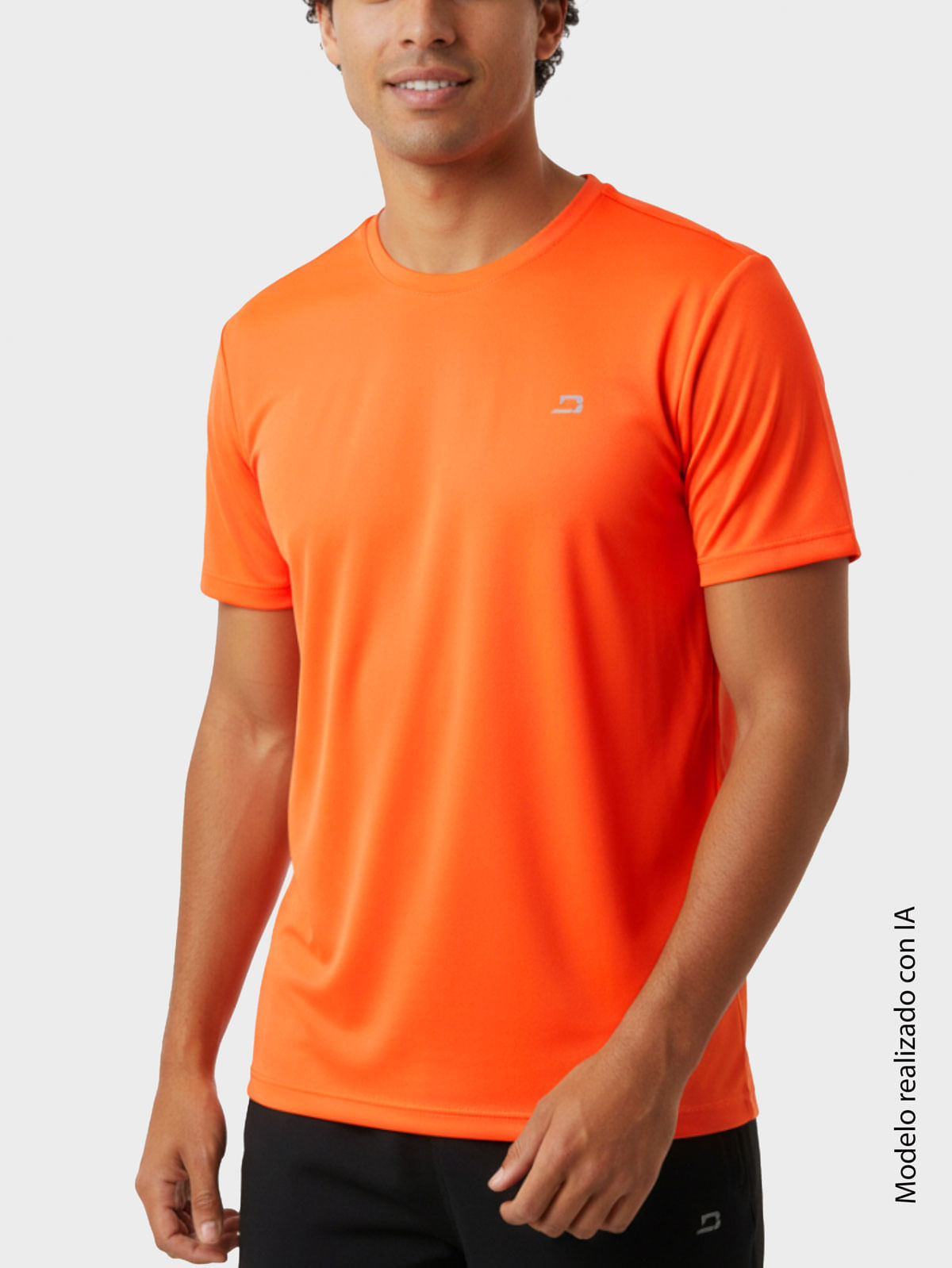 Camiseta Deportiva Cuello Redondo para Hombre 14114