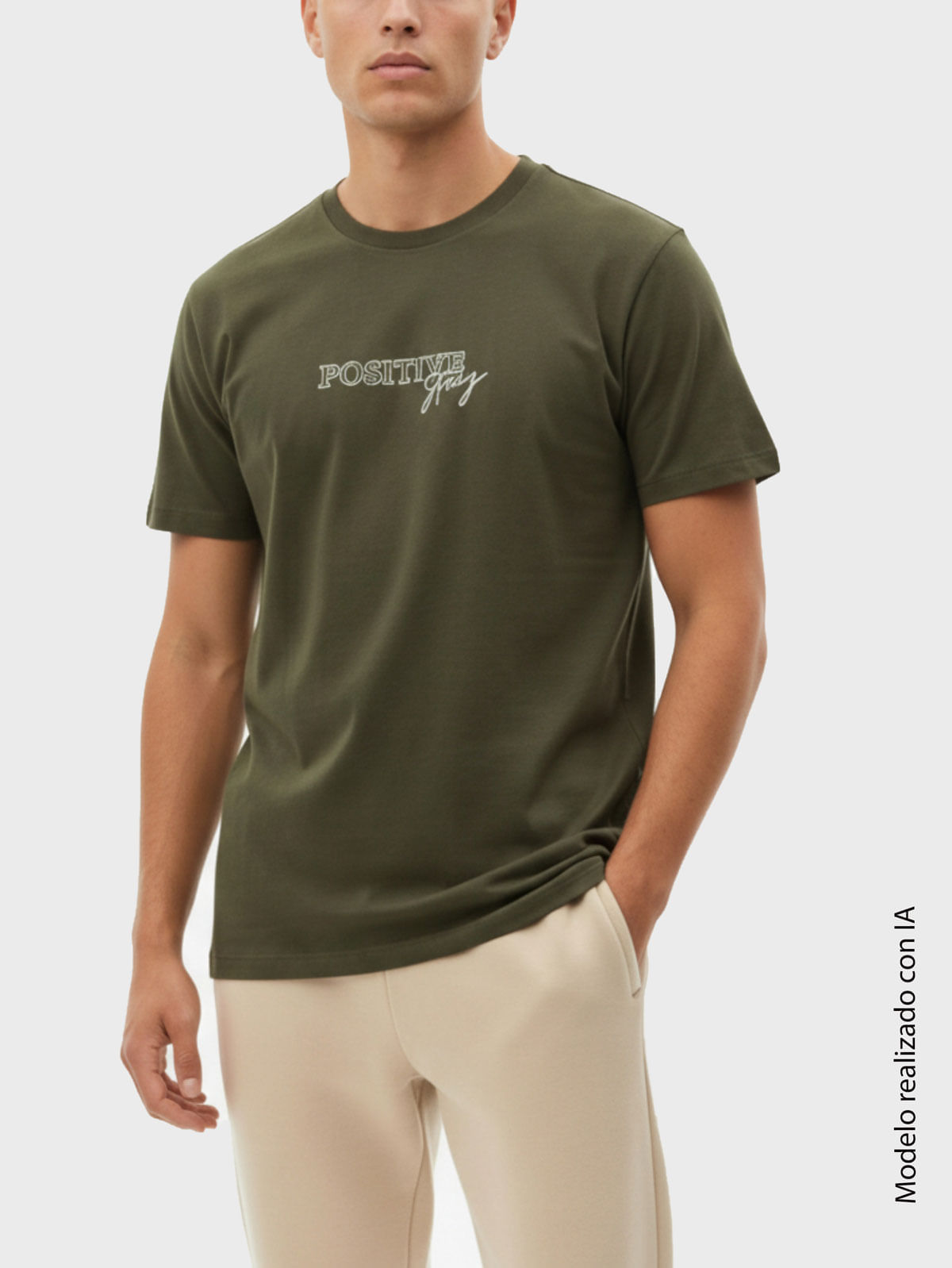 Camiseta Estampada para Hombre 14619