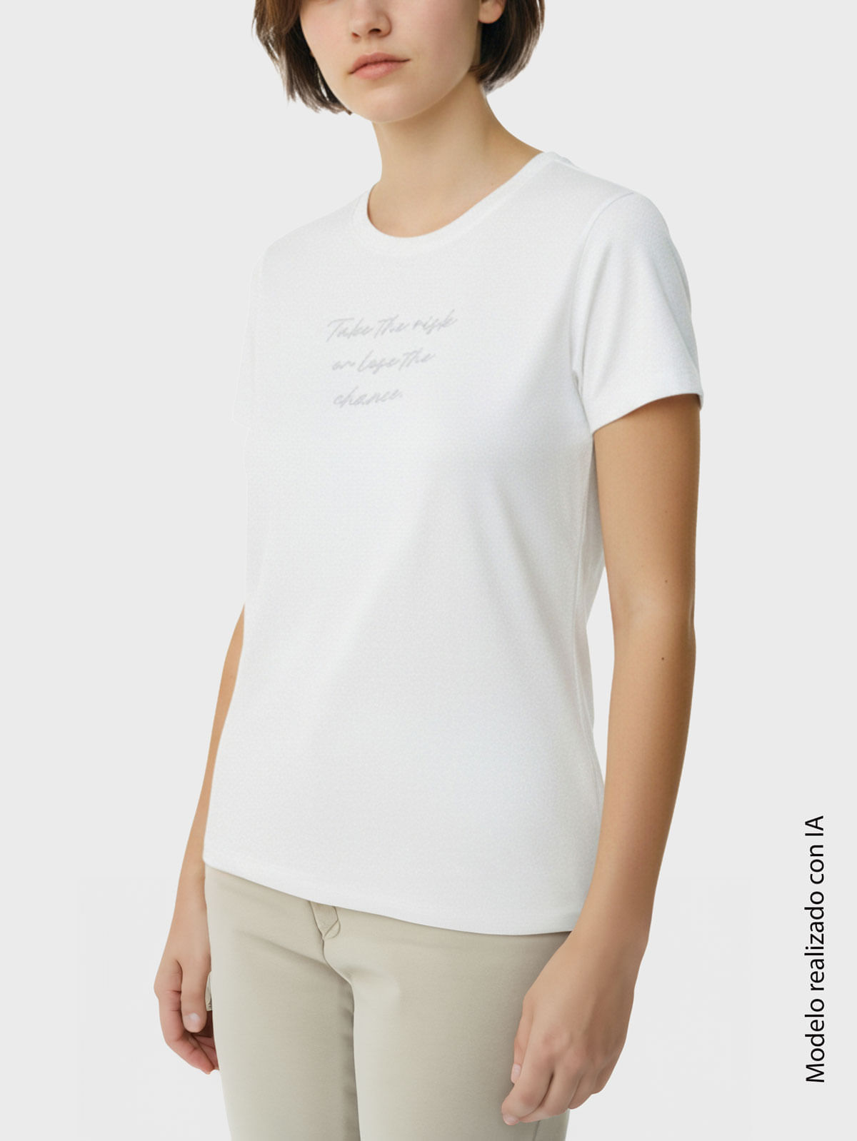 Camiseta Estampada para Mujer 49432