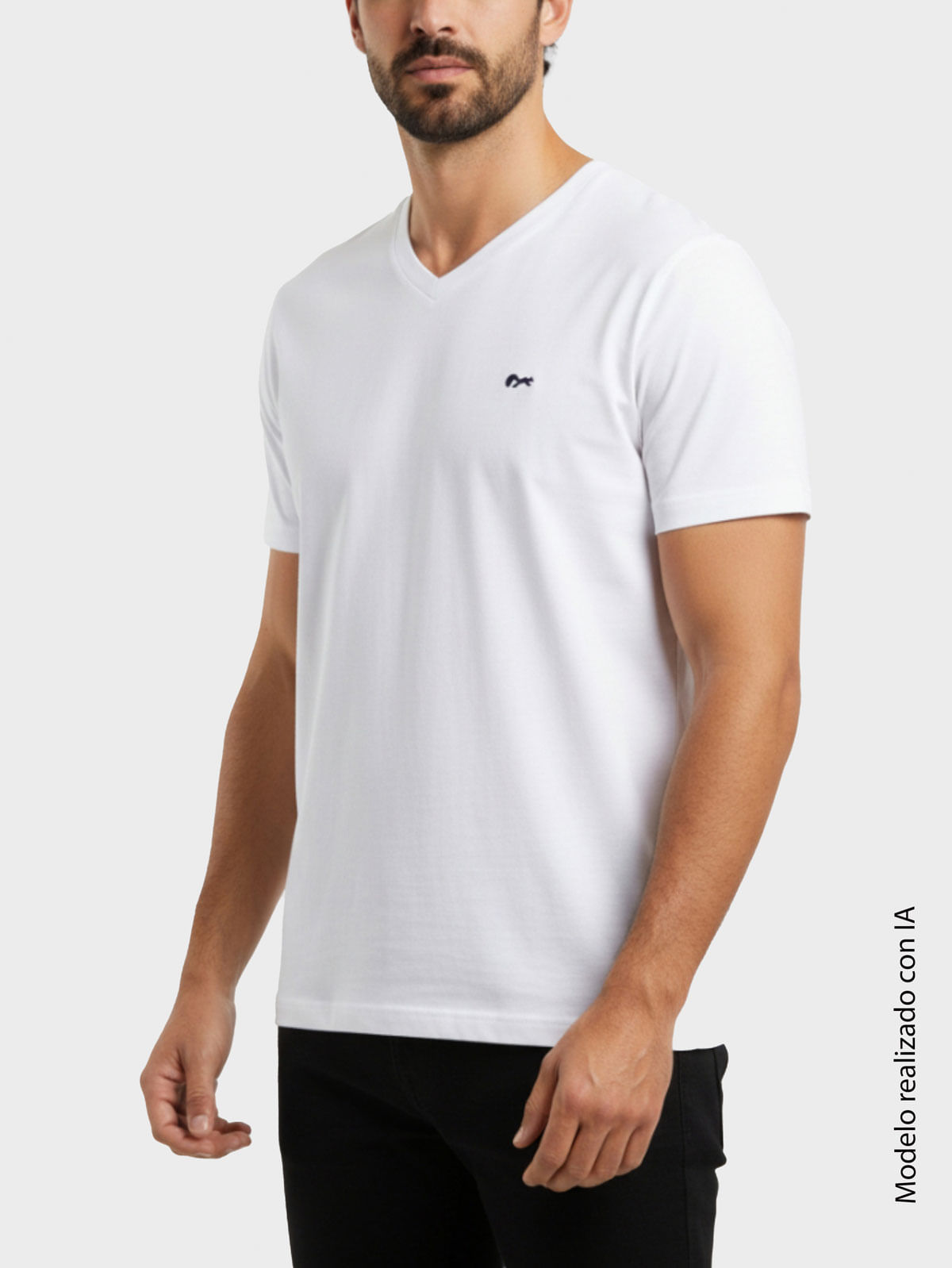 Camiseta Básica Regular Fit para Hombre 25997