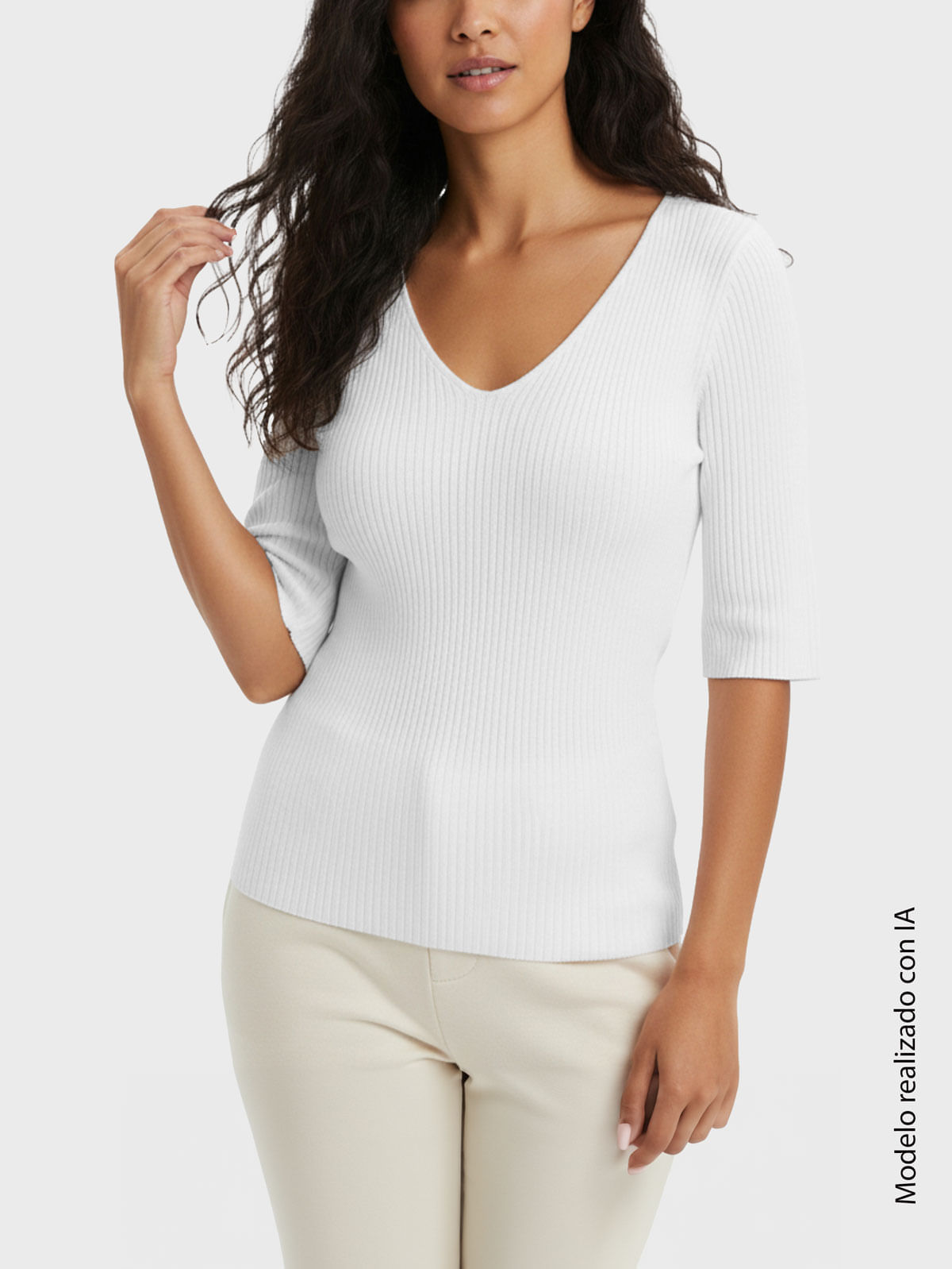 Camisa Tejida para Mujer 46955