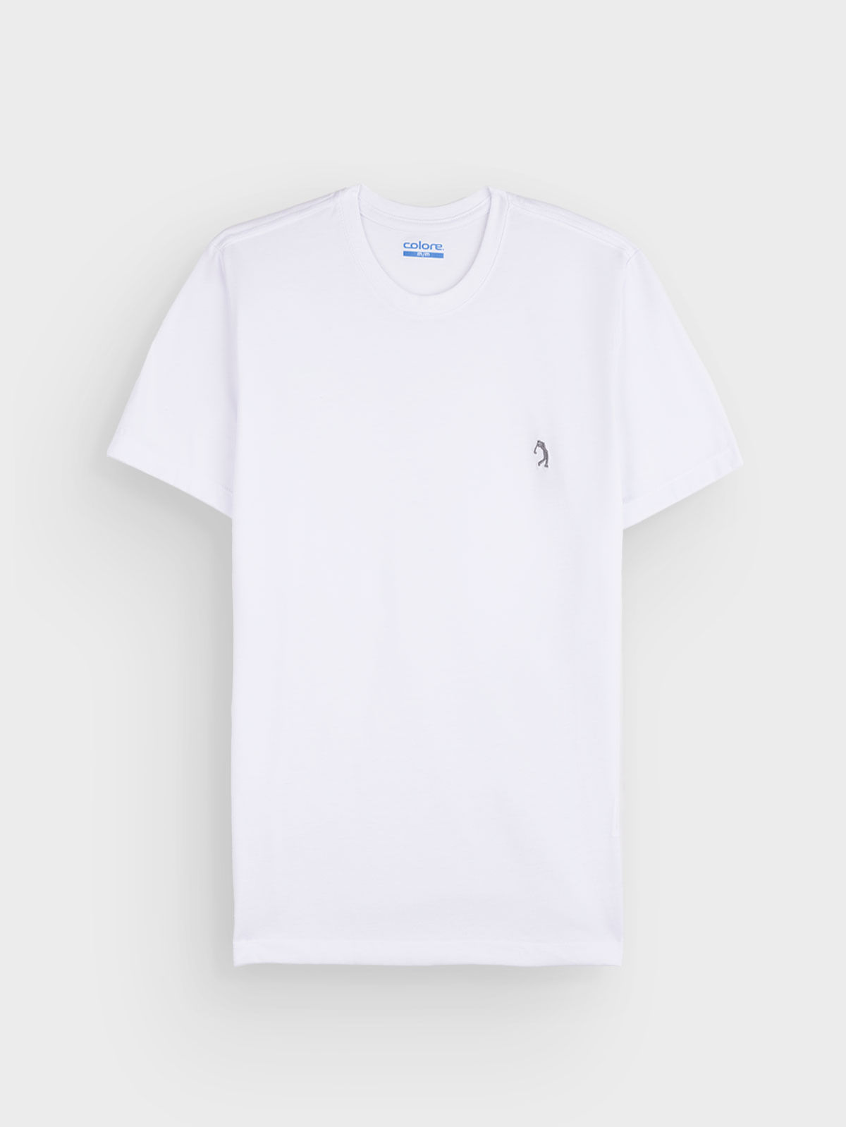 Camiseta Básica Unicolor para Hombre 12336