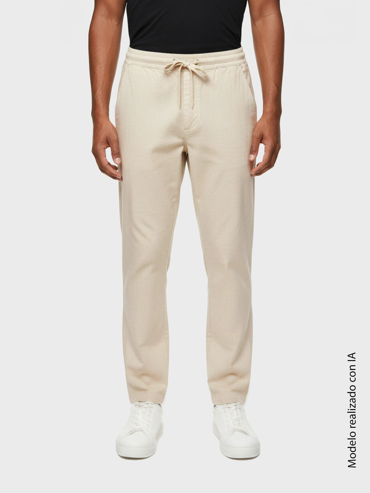 Pantalón en Lino para Hombre 47329