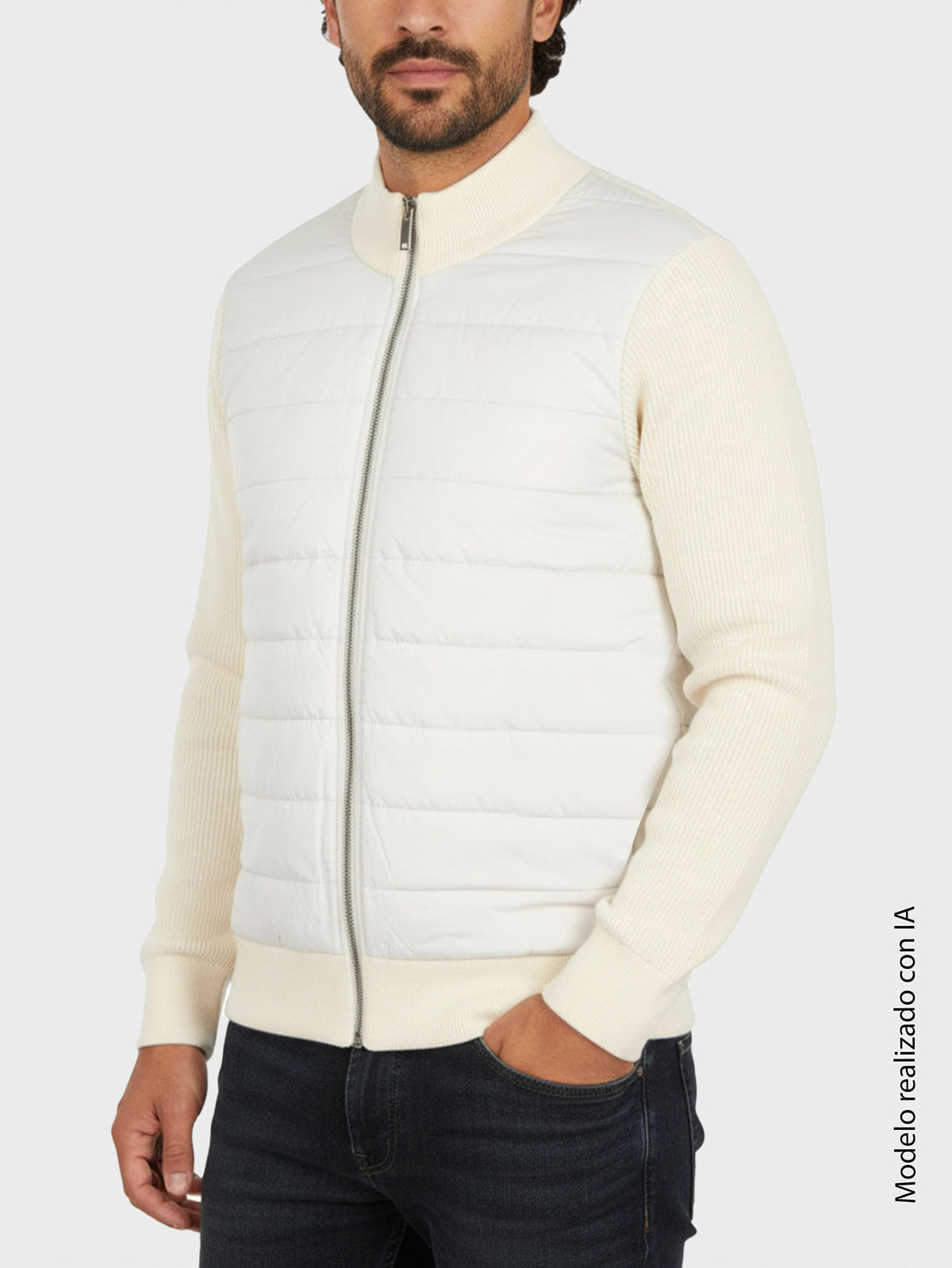 Chaqueta con Ajuste Clásico en Poliéster para Hombre 43736