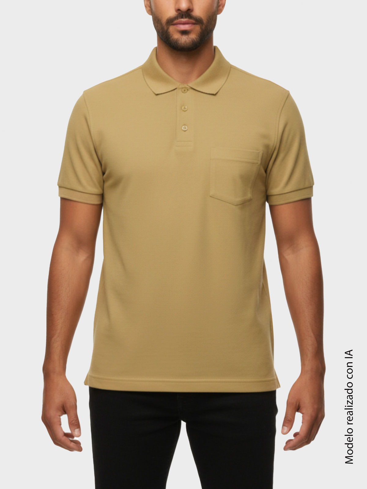 Polo Unicolor para Hombre 48119