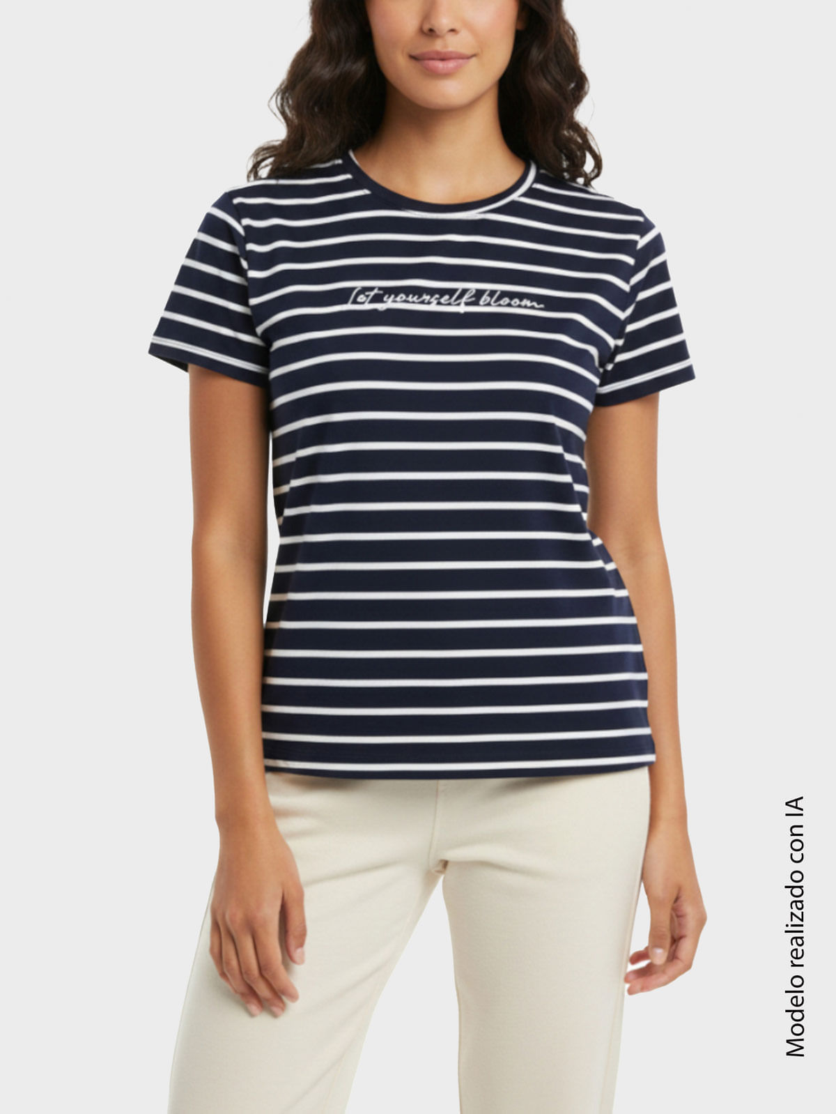 Camiseta Estampada para Mujer 49452