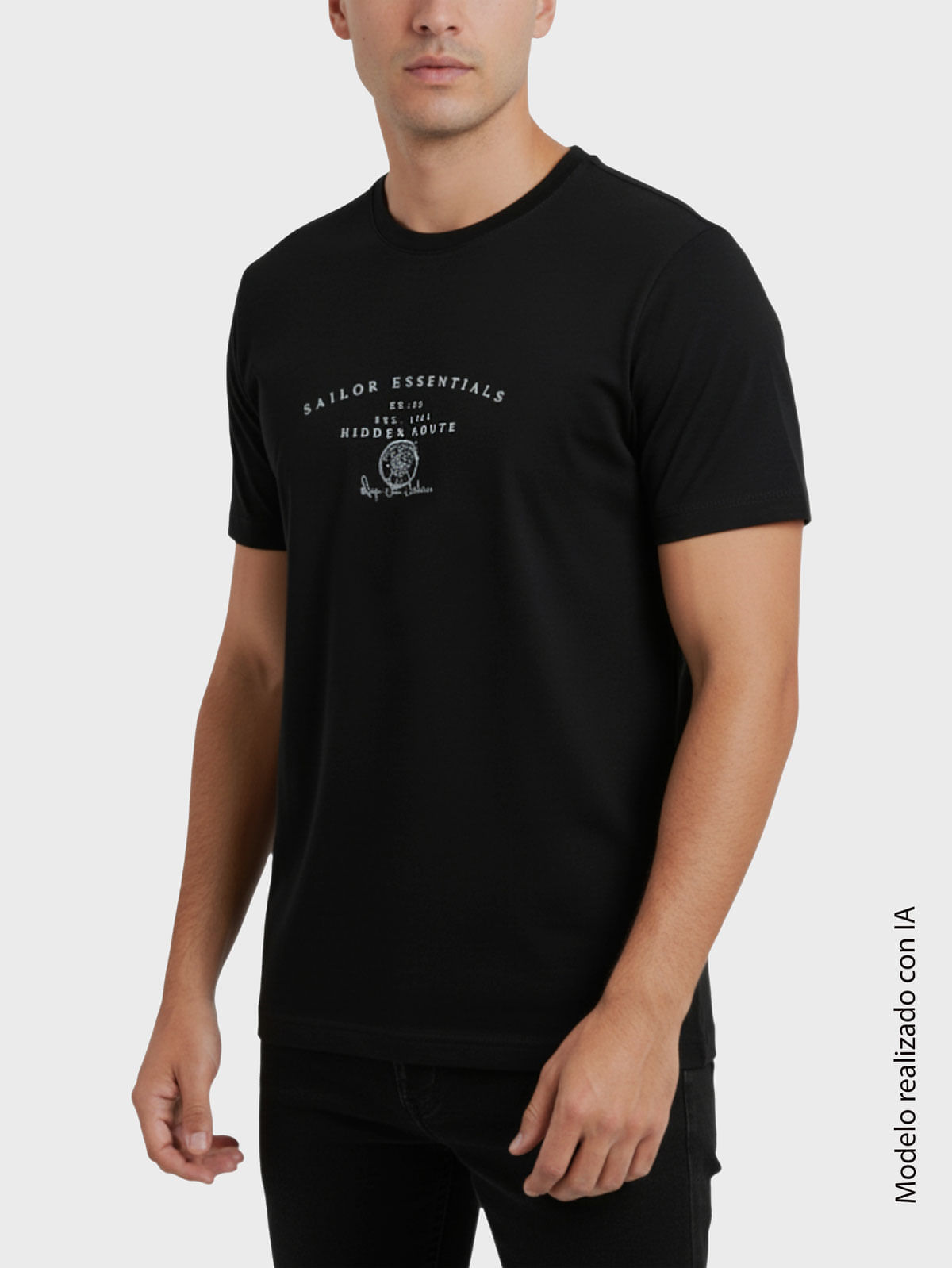 Camiseta Estampada para Hombre 14616
