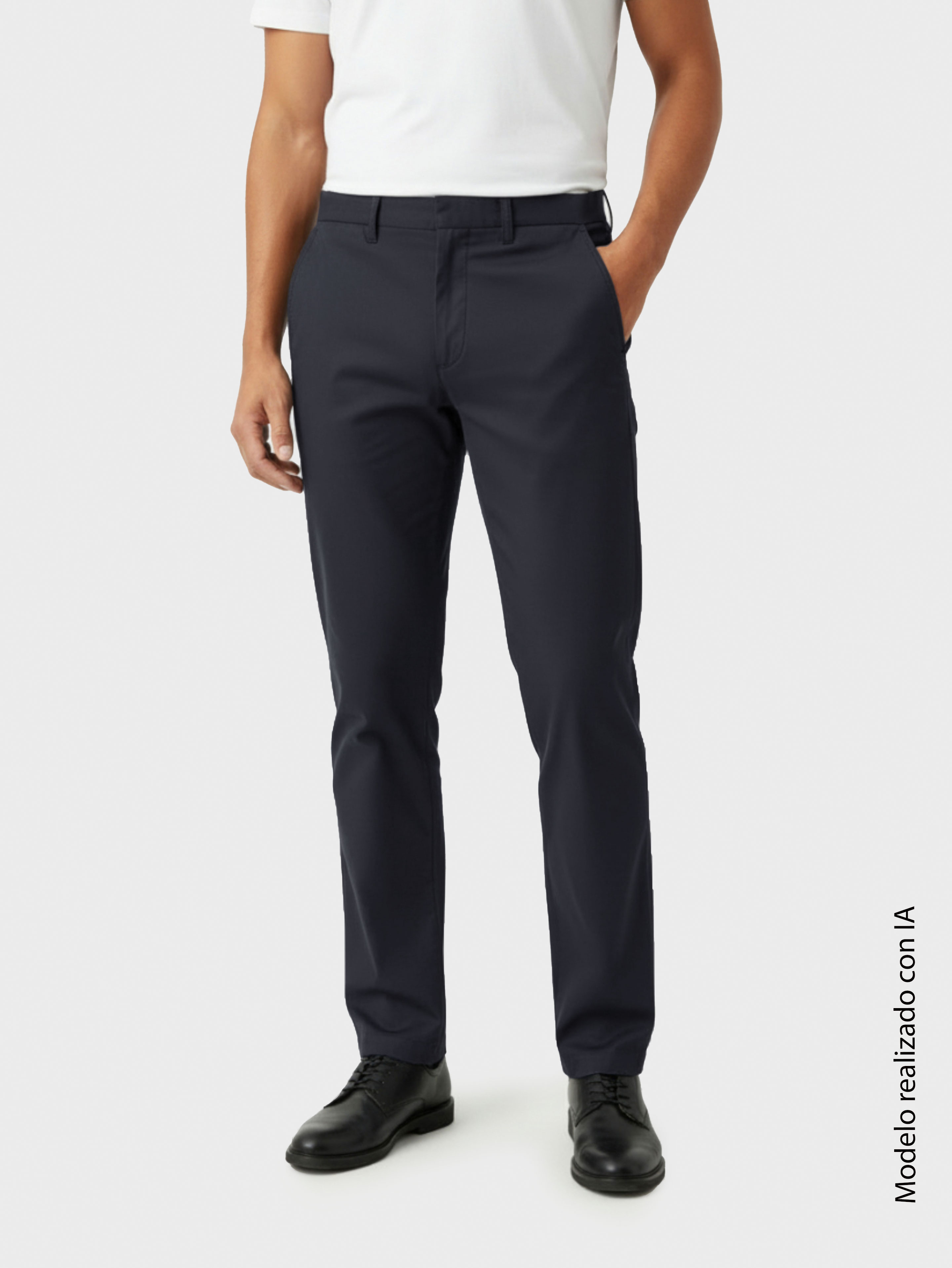 Pantalón para Hombre Regular Fit Estilo Dobby en Algodón