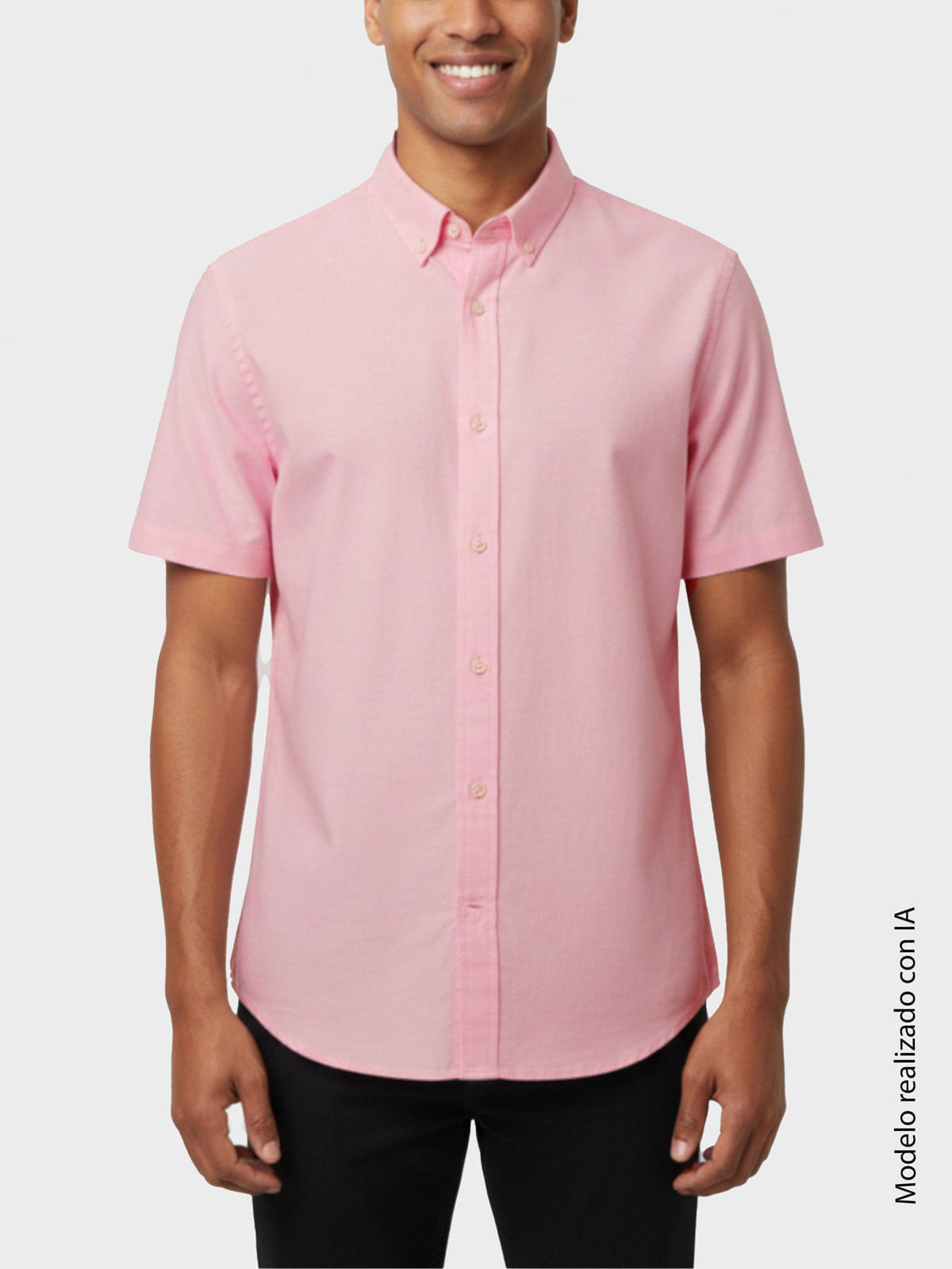 Camisa Casual para Hombre Semi Slim Fit con Cuello Amsterdam