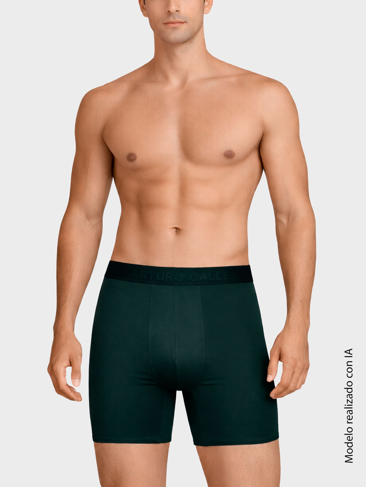 Bóxer Medio para Hombre Microfibra de Ajuste Seguro