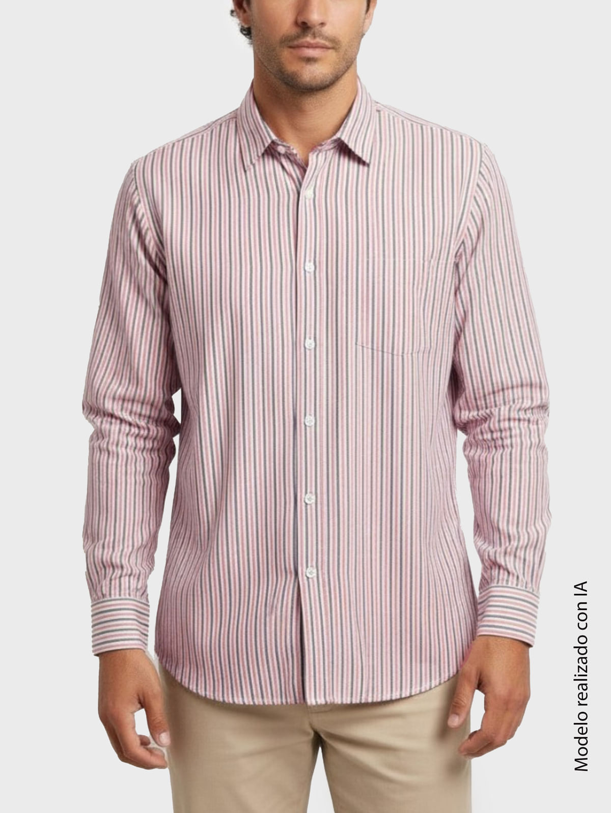 Camisa Casual para Hombre Regular Fit Lyocell
