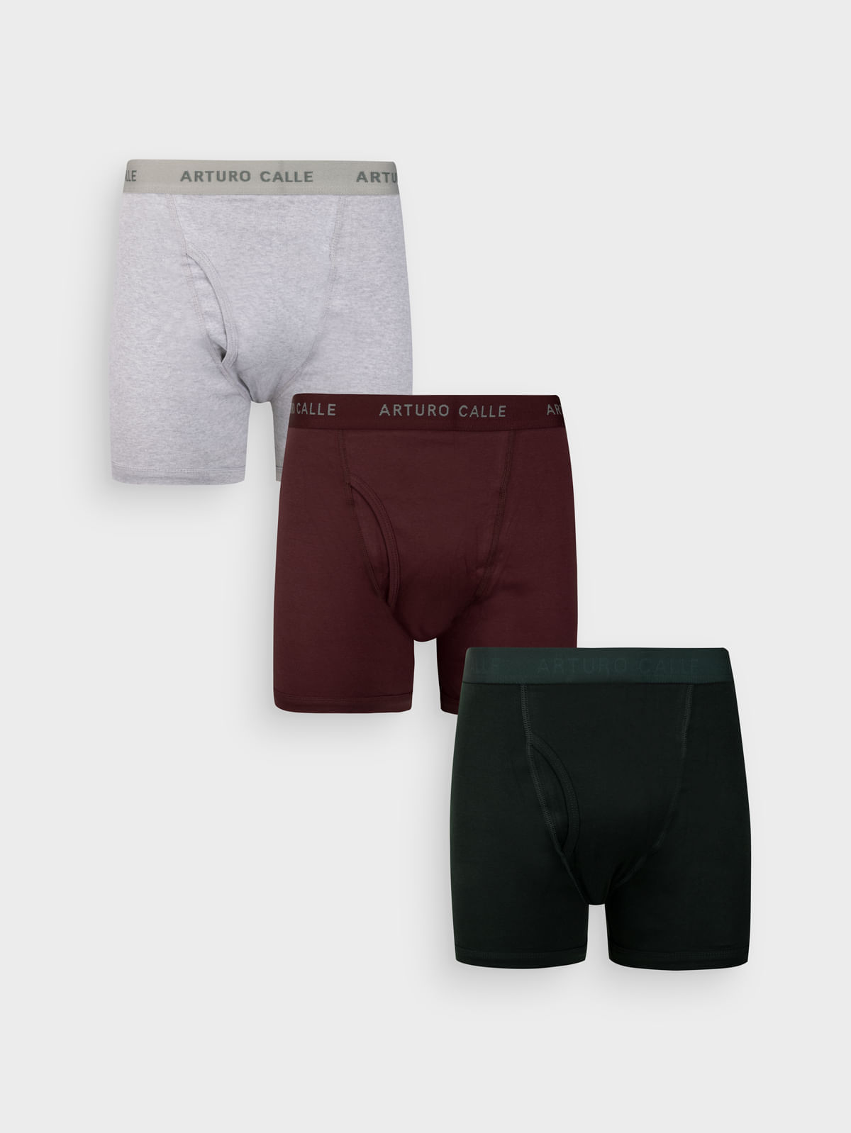 Pack x 3 Bóxer Medio para Hombre de Máximo Confort