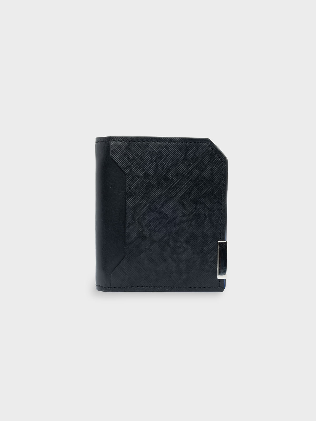 Billetera para Hombre en Cuero con Forro Textil
