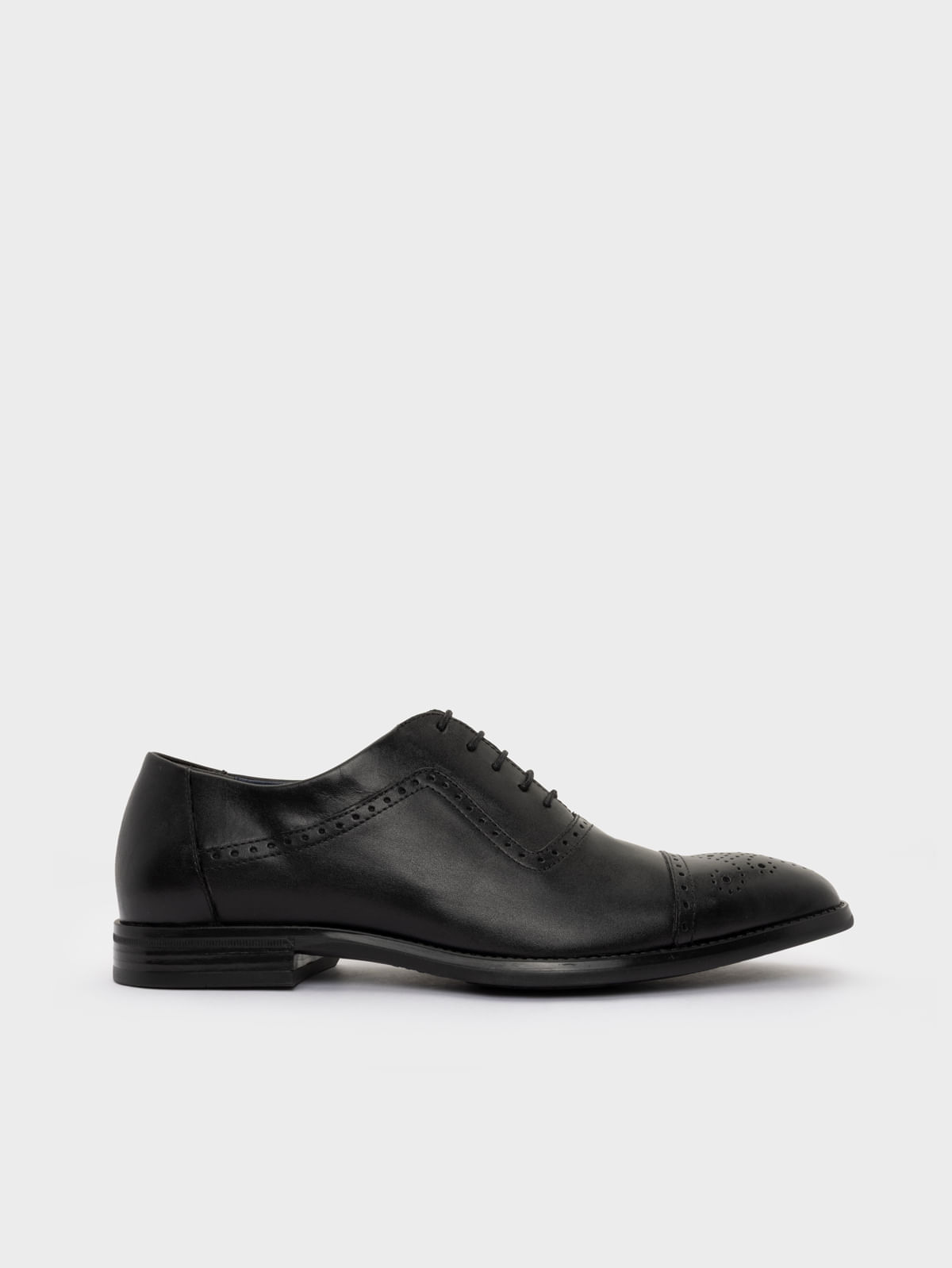 Zapato Formal para Hombre en Cuero con Suela Sintética