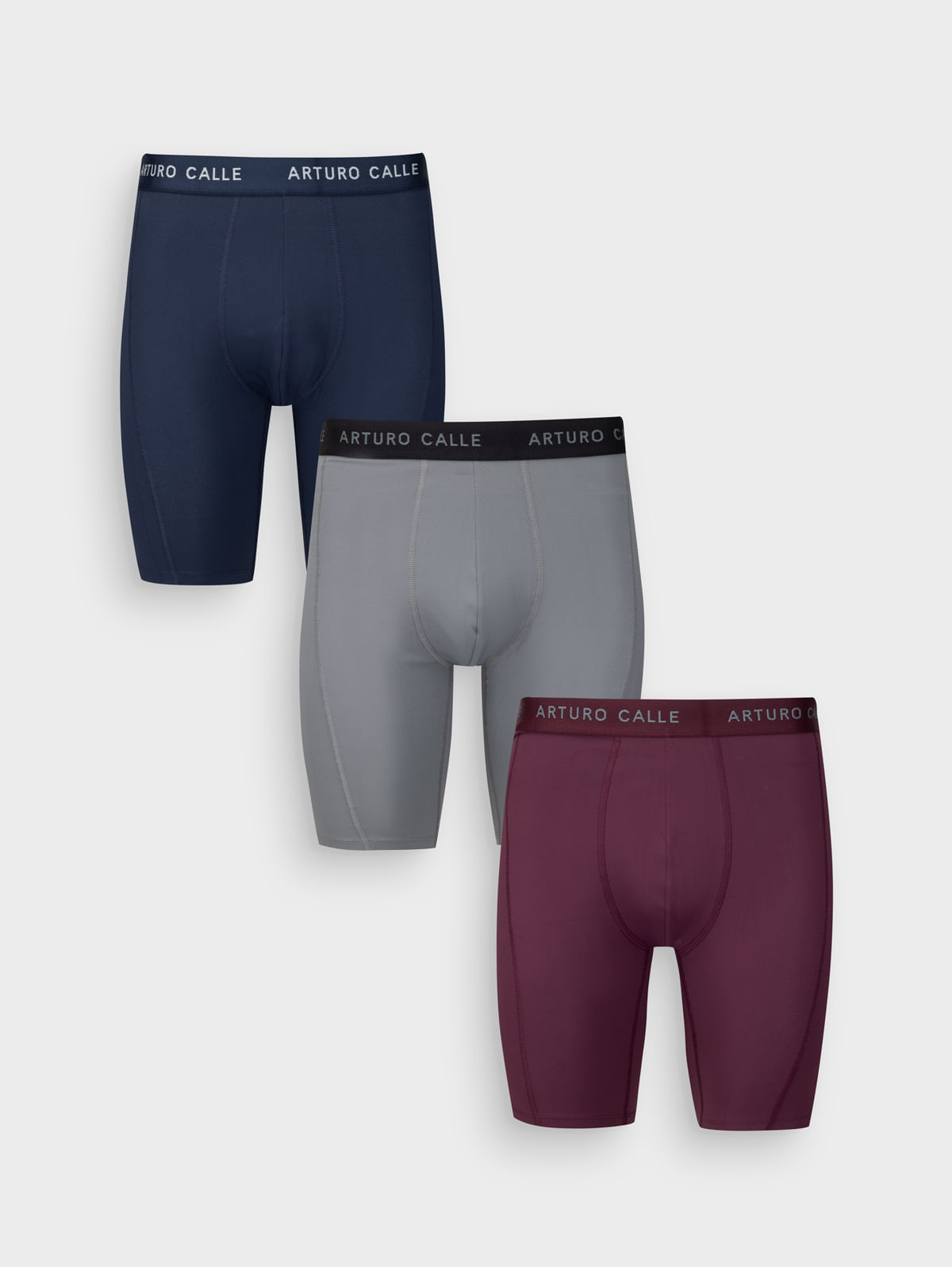 Bóxer Largo para Hombre Bóxer Largo Ergonómico en Microfibra